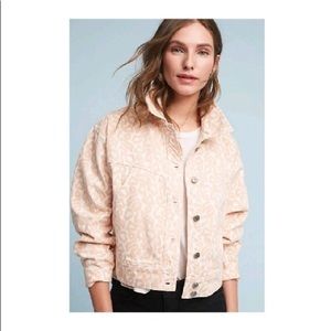 Pilcro and the Letterpress Jean Jacket Sz L